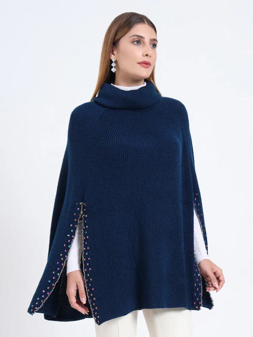  Cobalt Aura Poncho