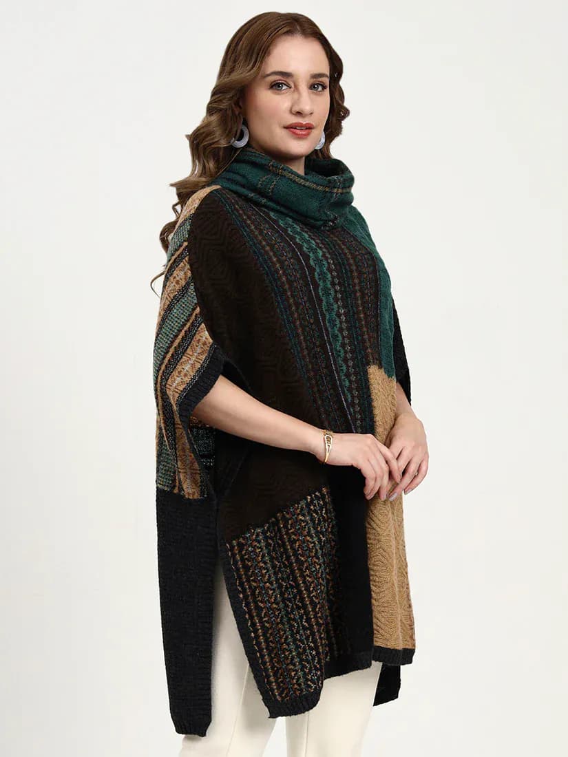  Woodland Tapestry Poncho