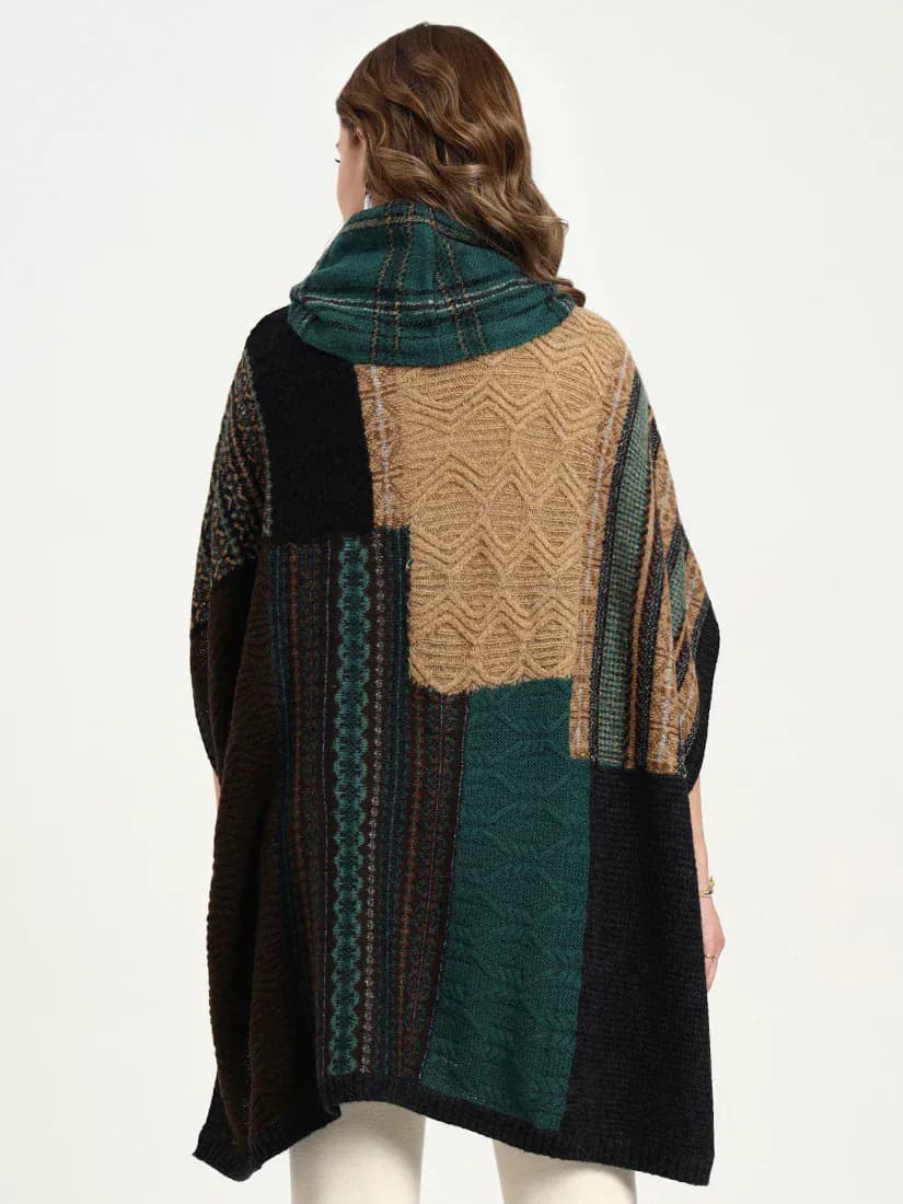  Woodland Tapestry Poncho