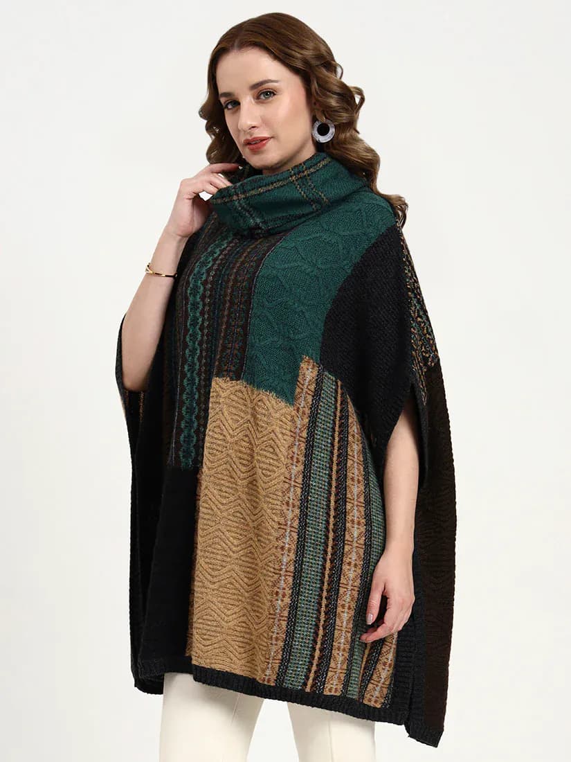  Woodland Tapestry Poncho