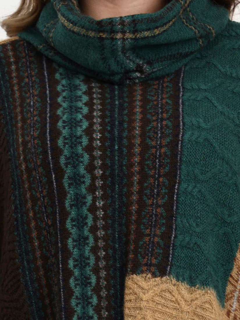  Woodland Tapestry Poncho