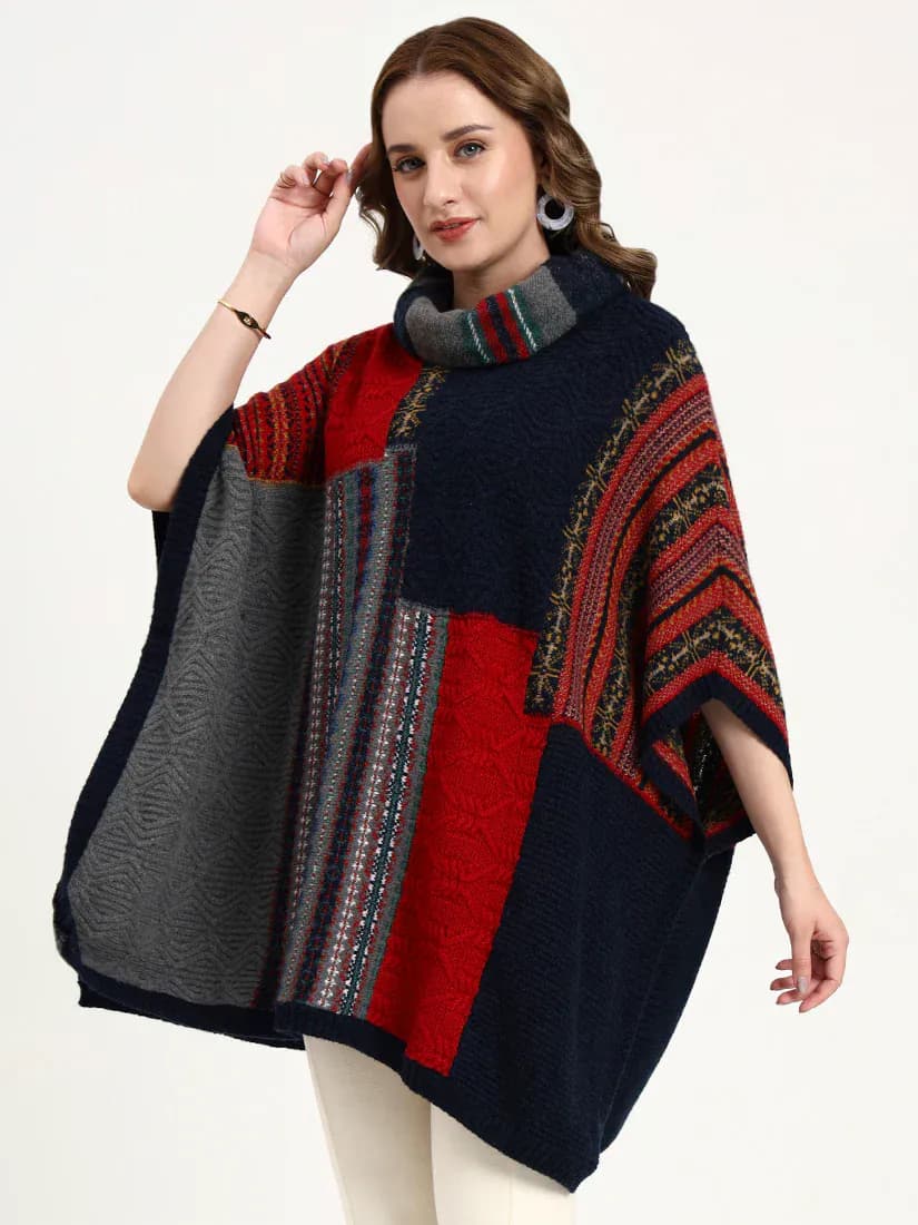 Harbour Mosaic Poncho
