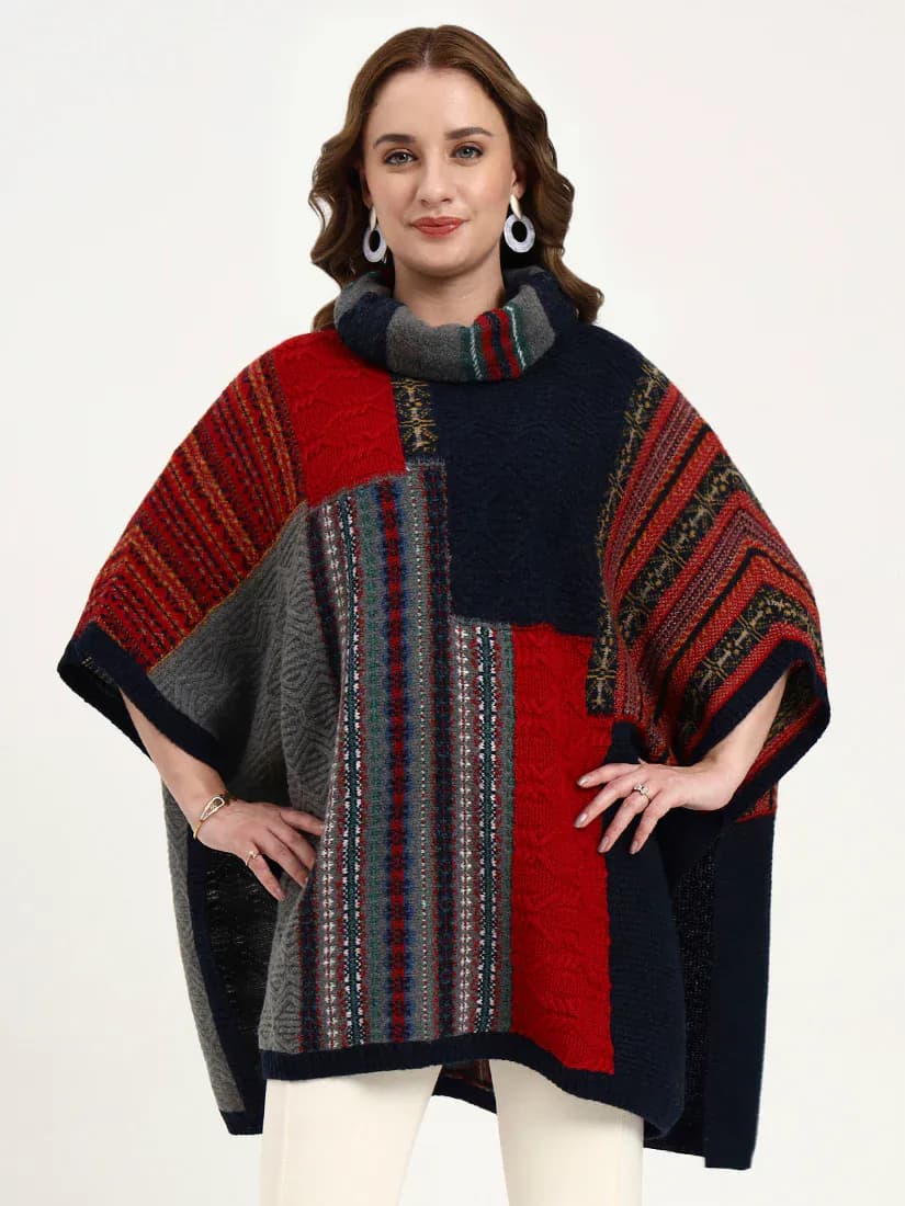 Harbour Mosaic Poncho