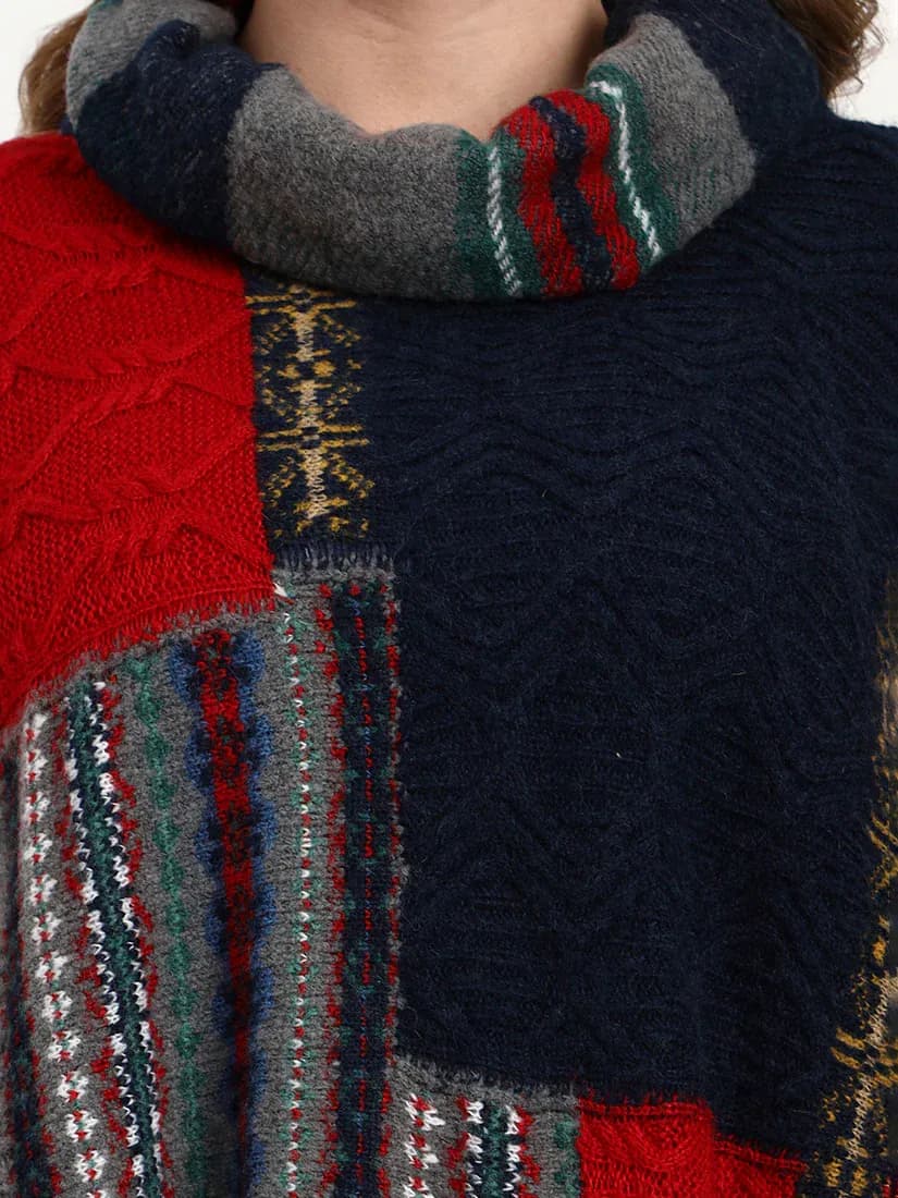 Harbour Mosaic Poncho