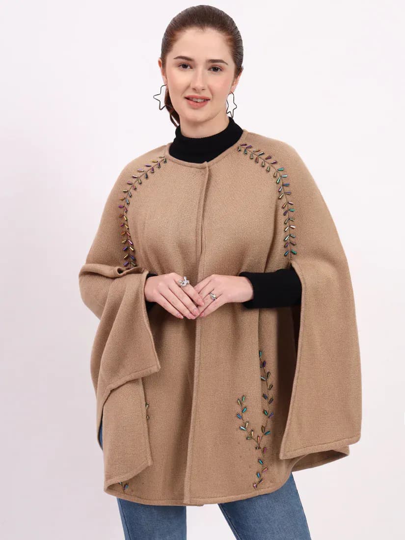  Sandstone Vine Poncho