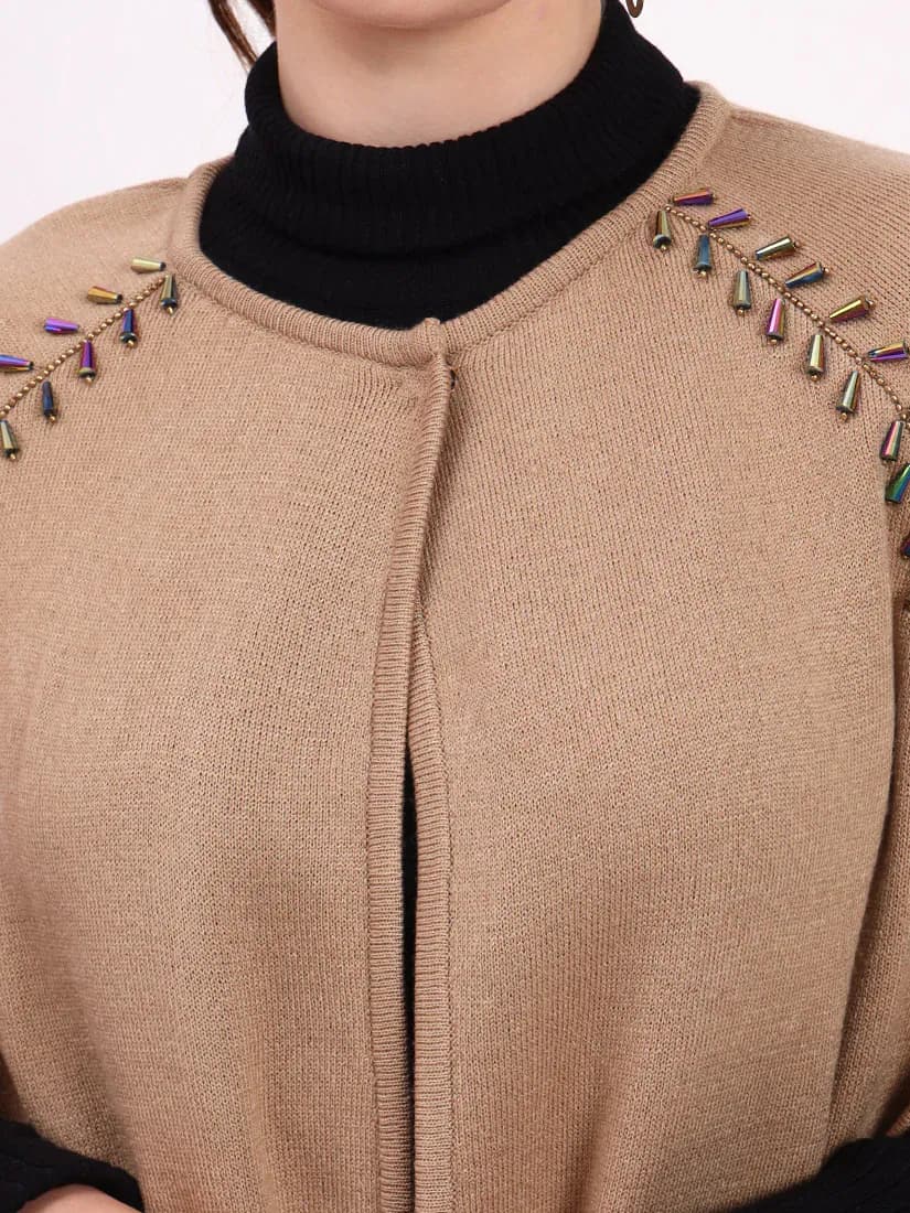 Sandstone Vine Poncho