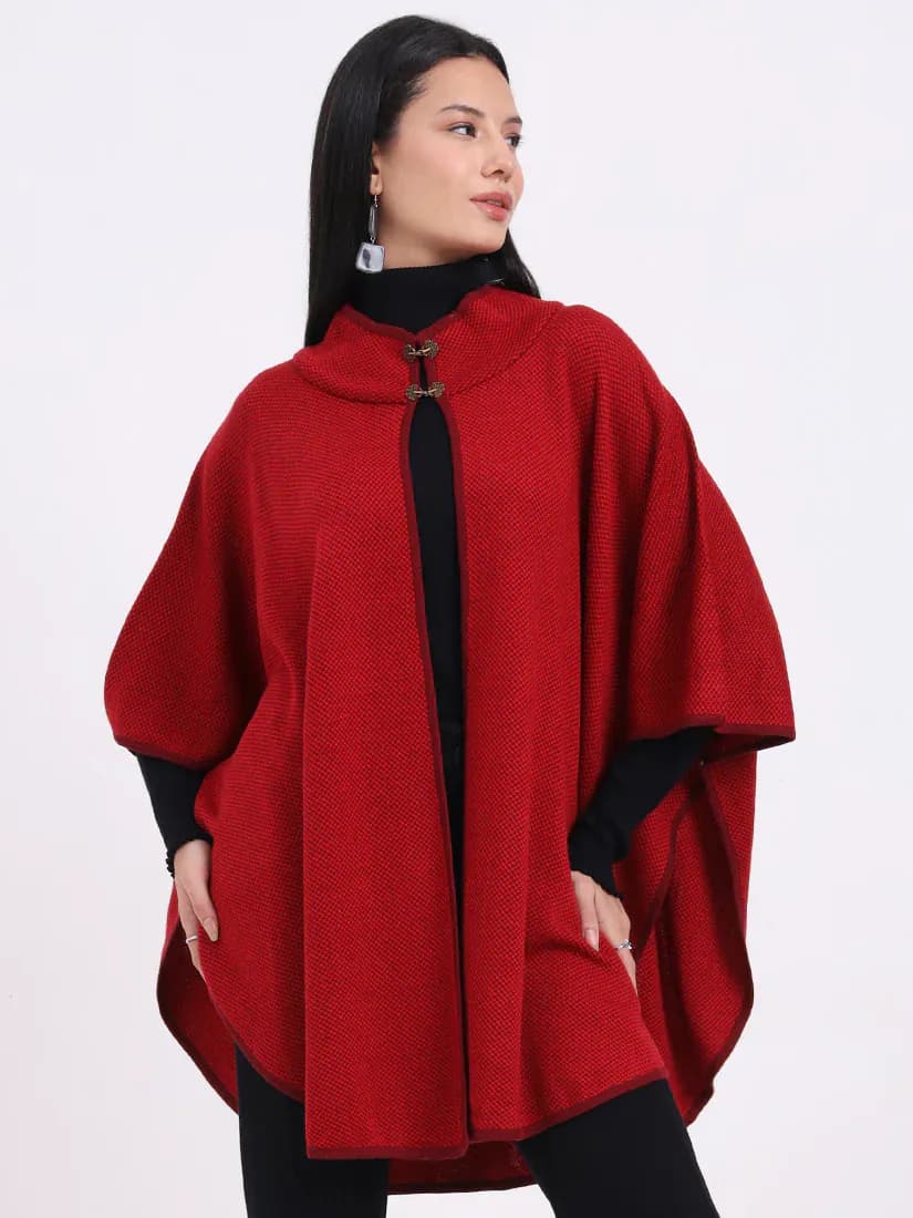 Garnet Weave Cape