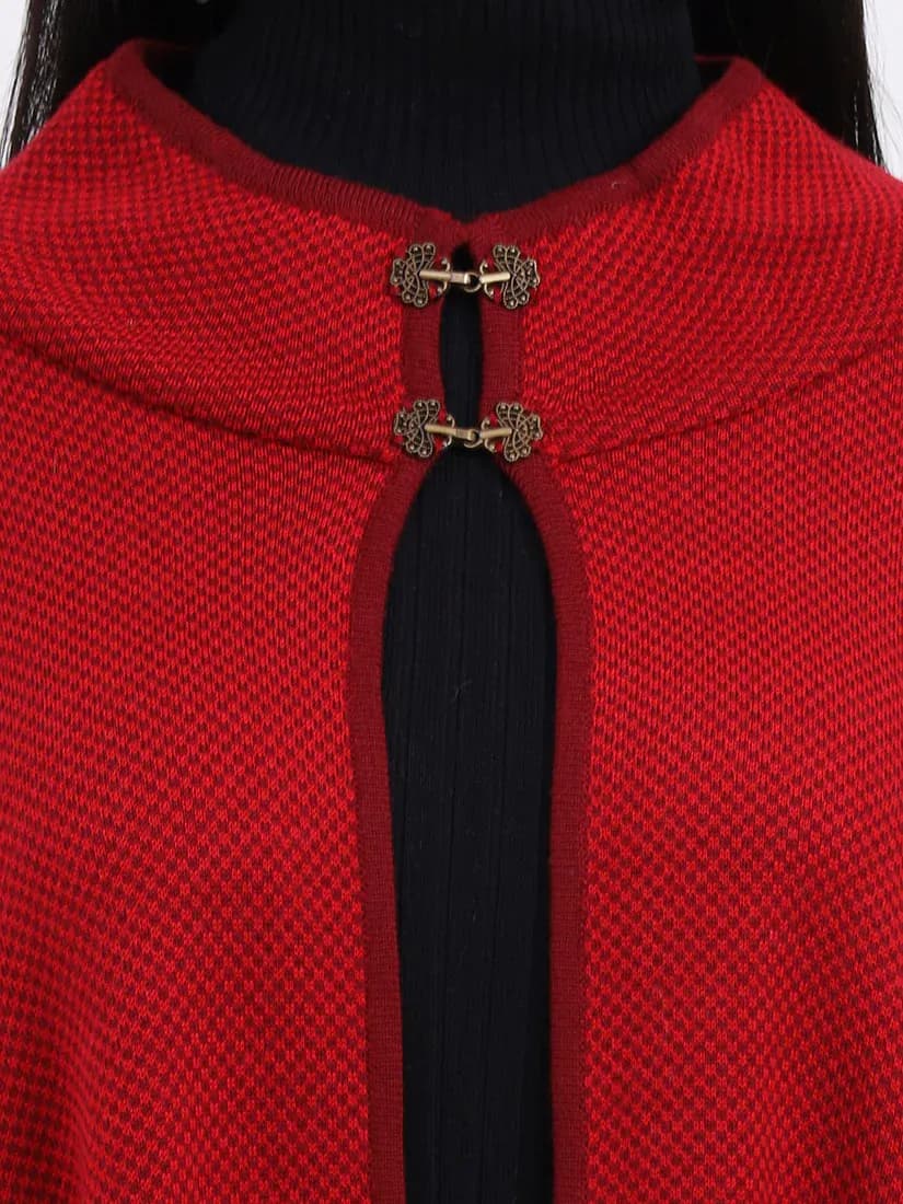 Garnet Weave Cape