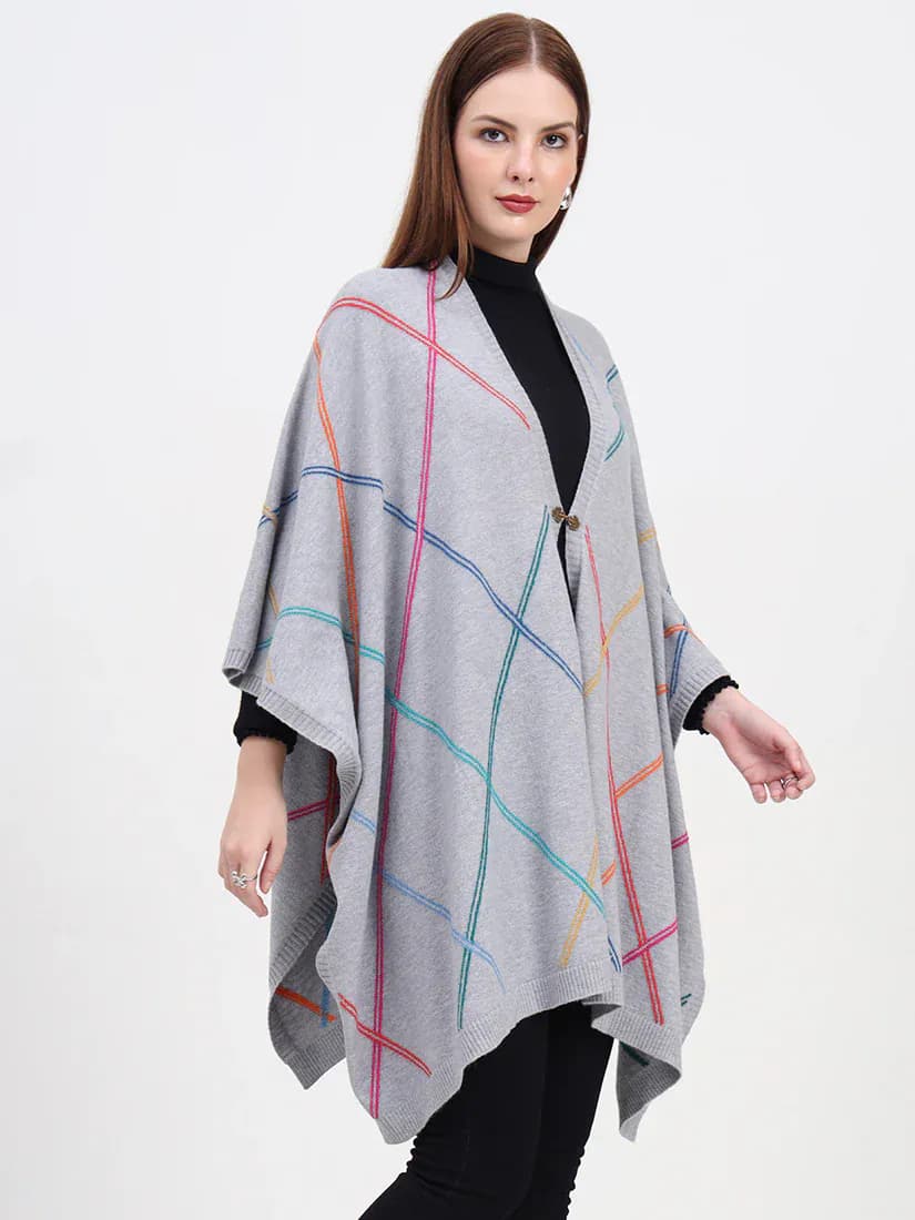 Slate Grid Cape