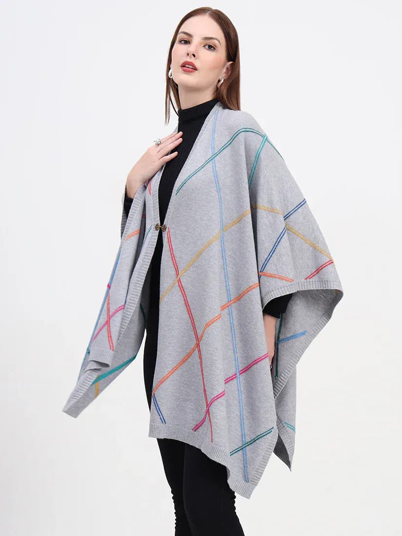 Slate Grid Cape