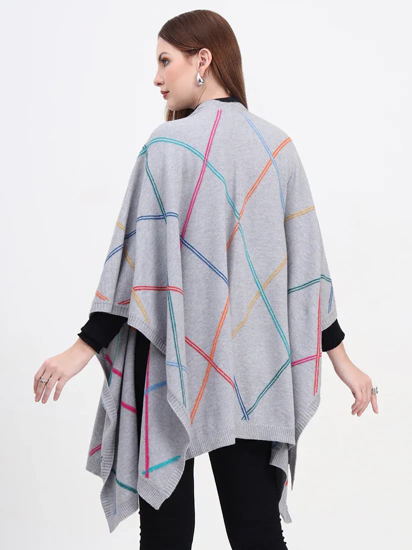 Slate Grid Cape