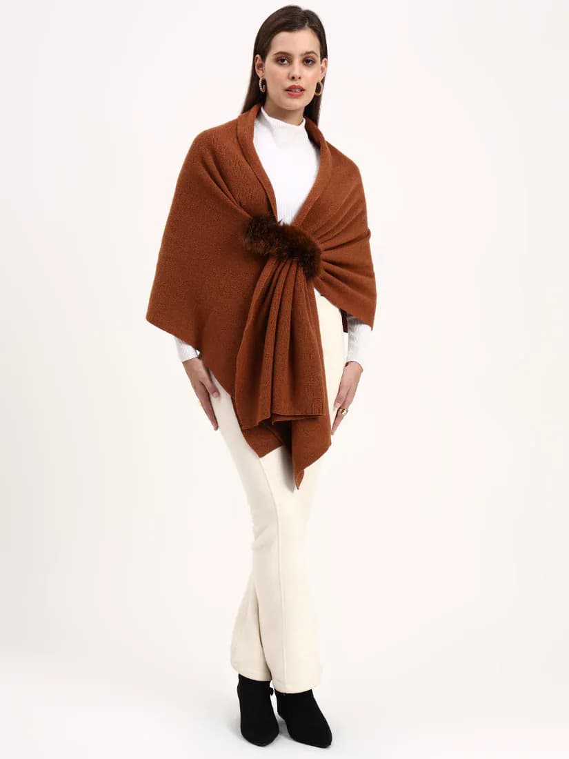  Autumn Ember Fur Wrap