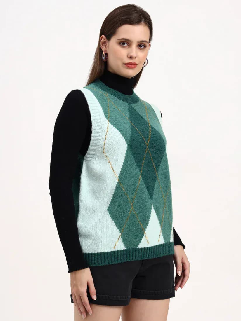  Willow Mist Sleeveless Cardigan