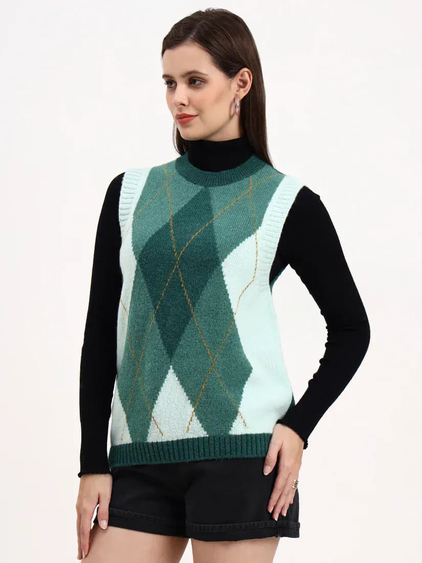  Willow Mist Sleeveless Cardigan