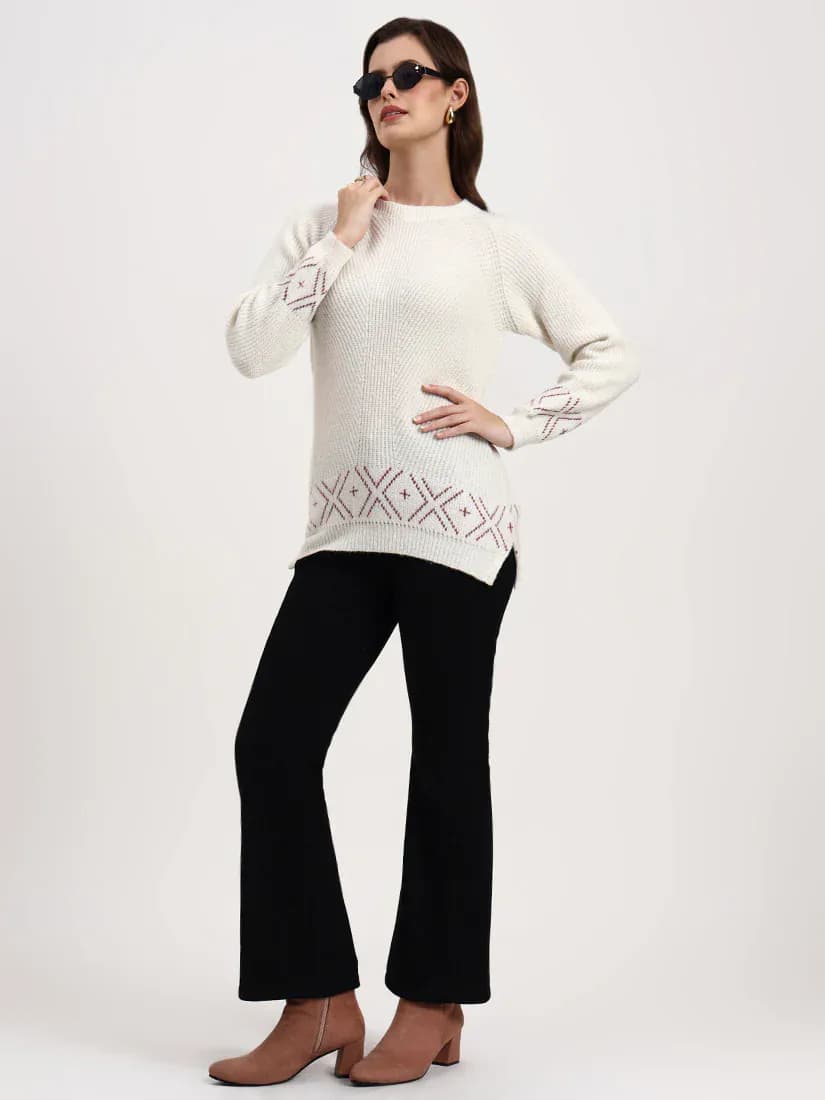 Winter Pearl Pullover