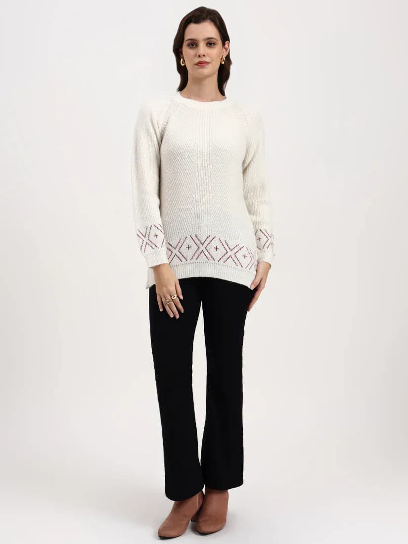 Winter Pearl Pullover