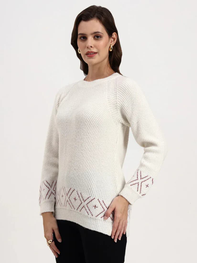 Winter Pearl Pullover