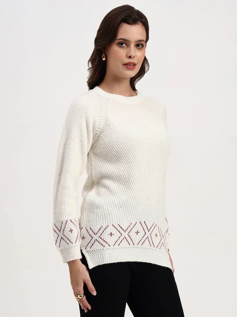 Winter Pearl Pullover