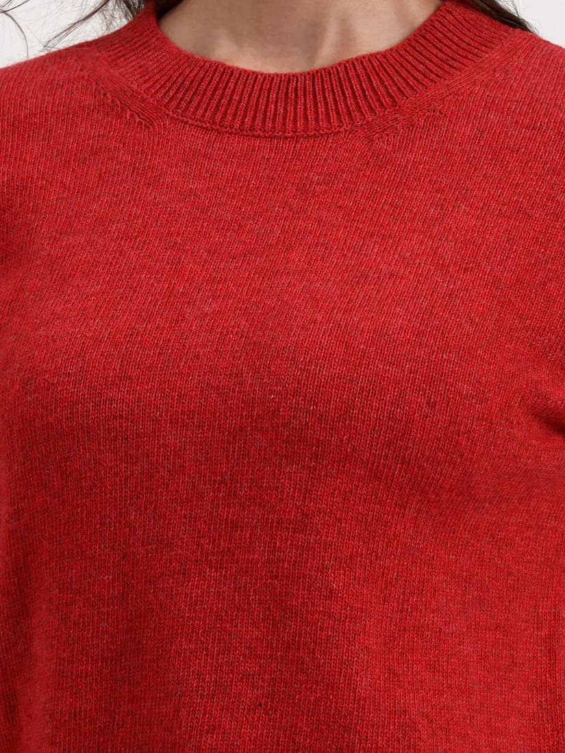 Crimson Hearth Pullover