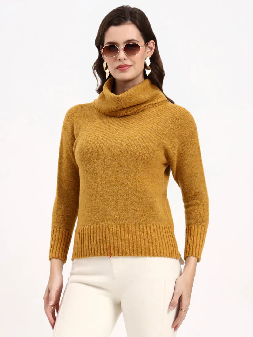 Amber Mustard Pullover