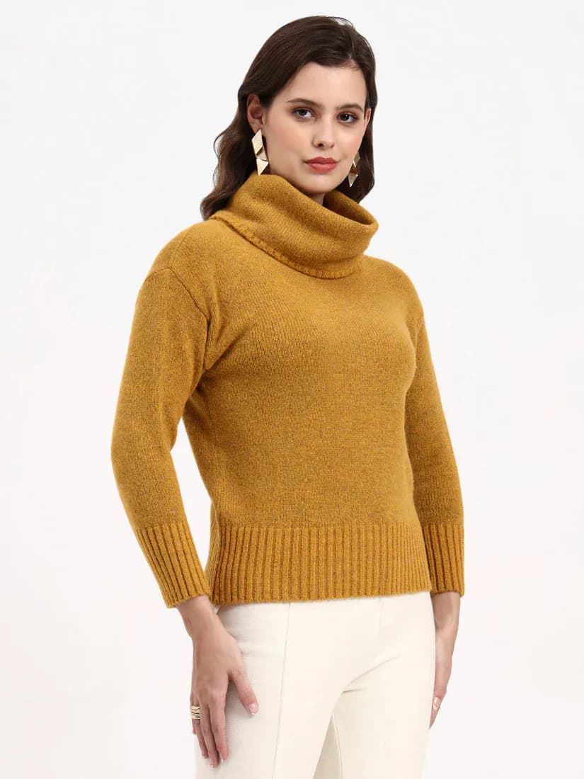 Amber Mustard Pullover