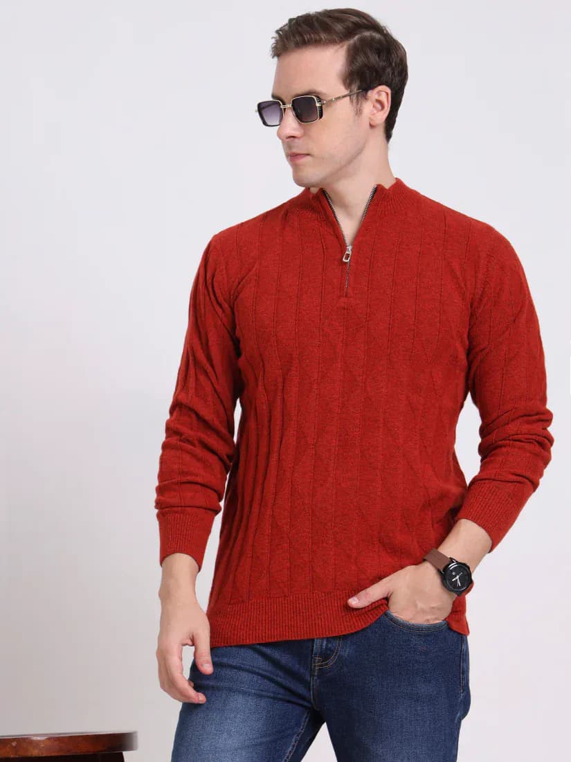 Scarlet Dusk Pullover