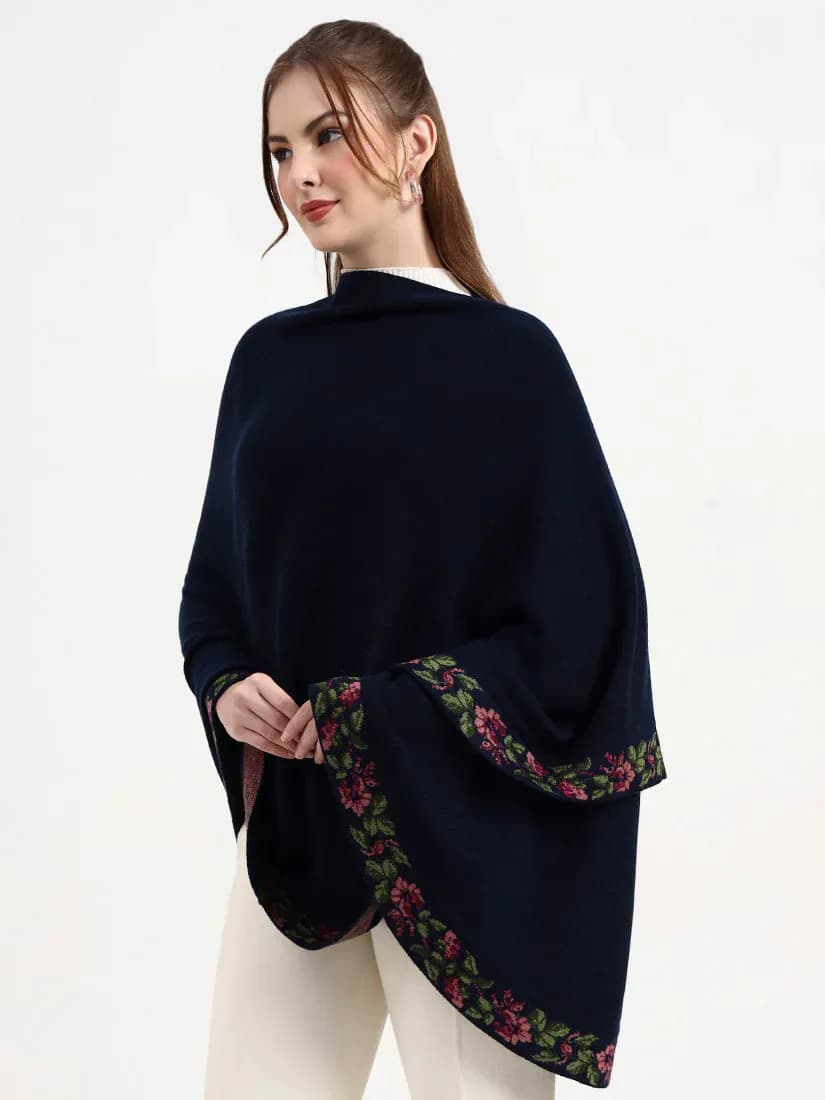 Midnight Bloom Stole