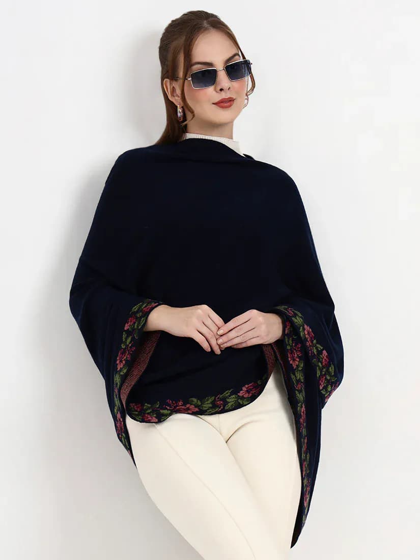 Midnight Bloom Stole