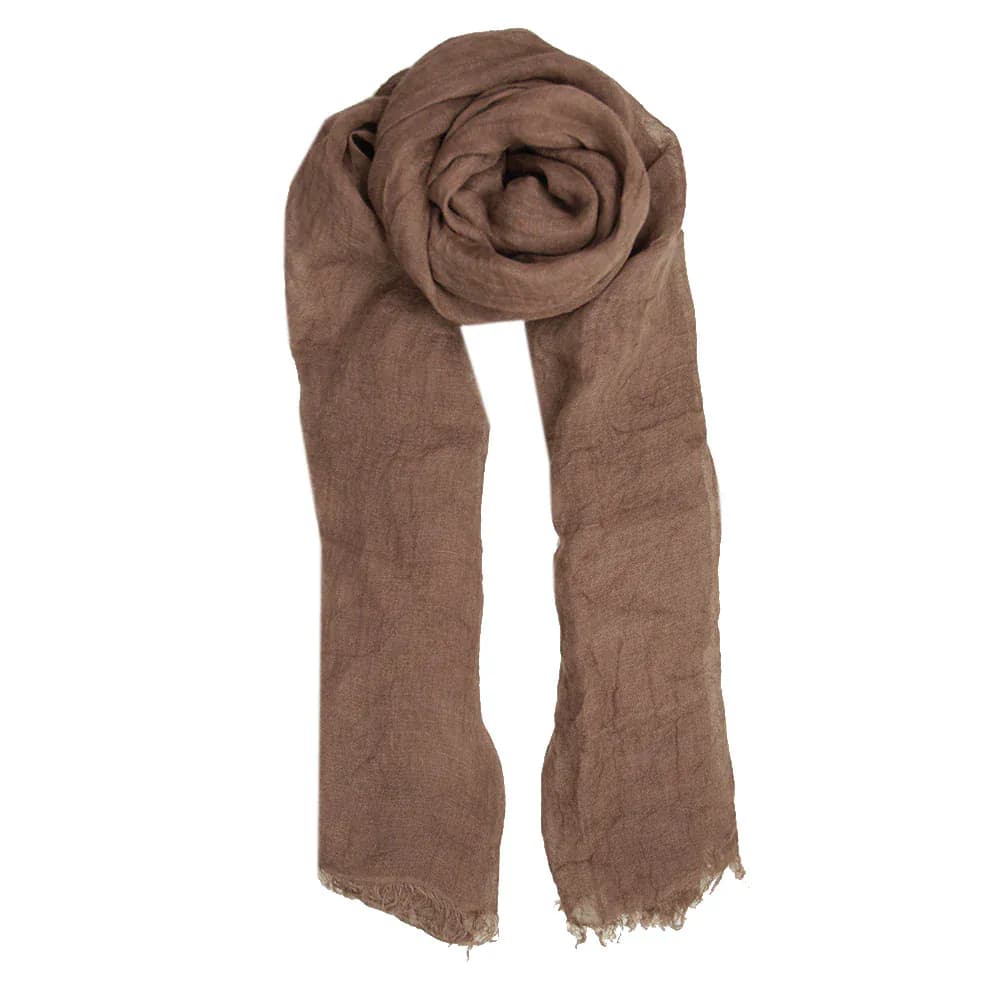 Shaded Linen Scarf 