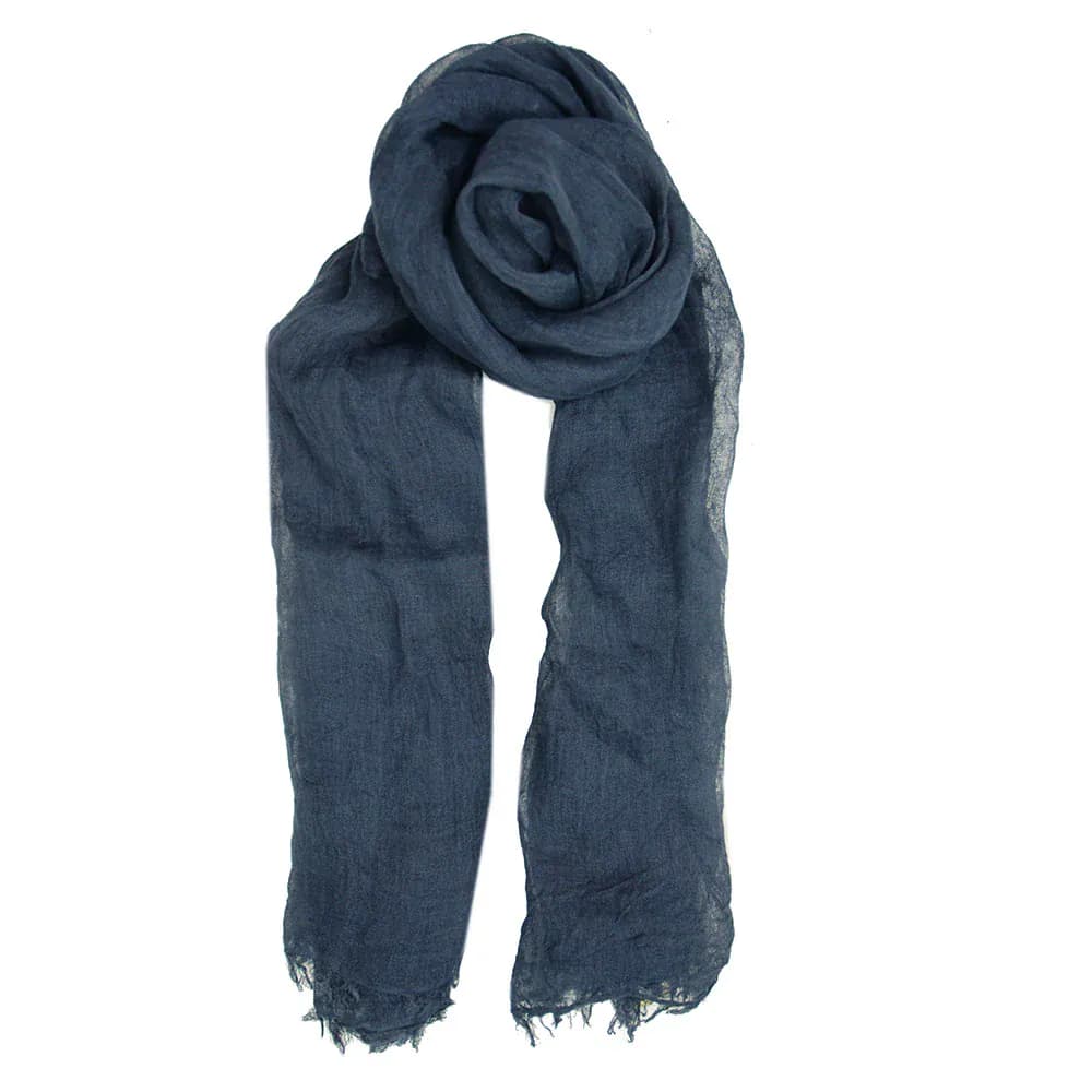 Shaded Linen Scarf 