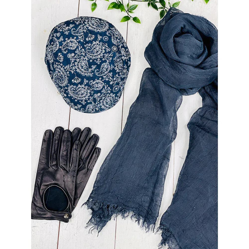 Shaded Linen Scarf 