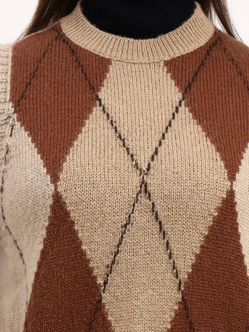 Mocha Grove Sleeveless Cardigan