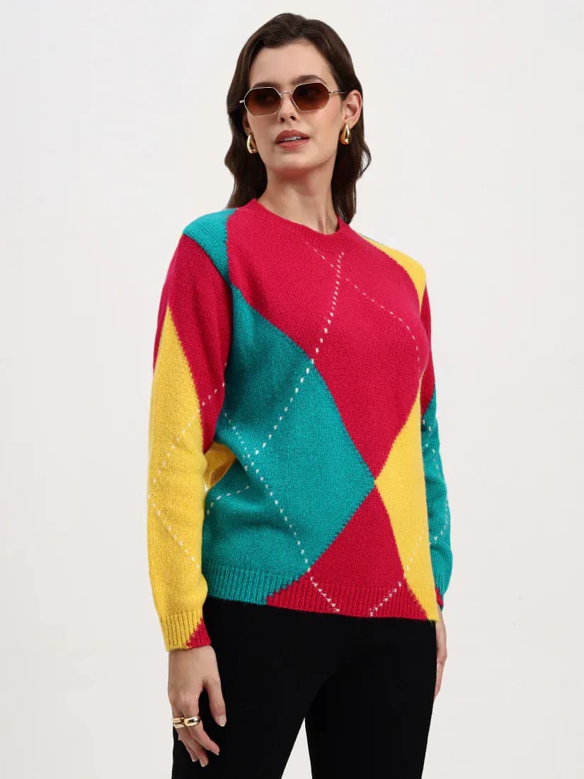  Carnival Rose Cardigan
