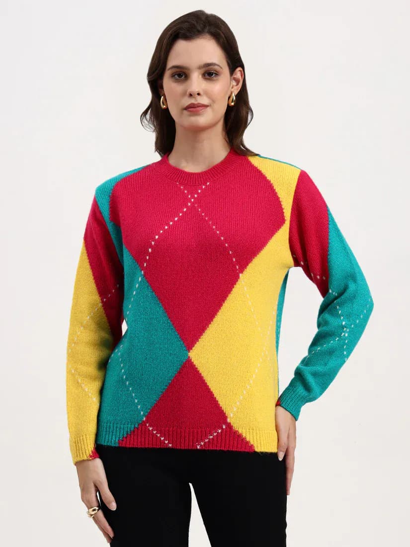  Carnival Rose Cardigan