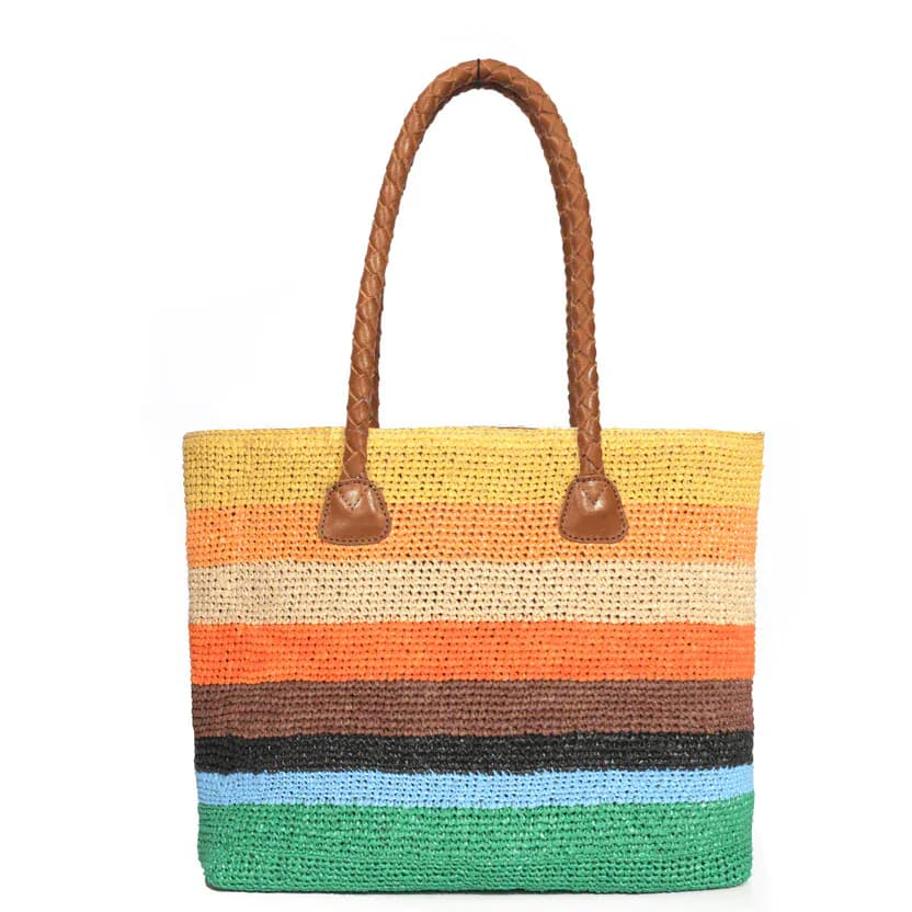 Raffia Chic Crochet Tote: Stylish and Functional Tote bag