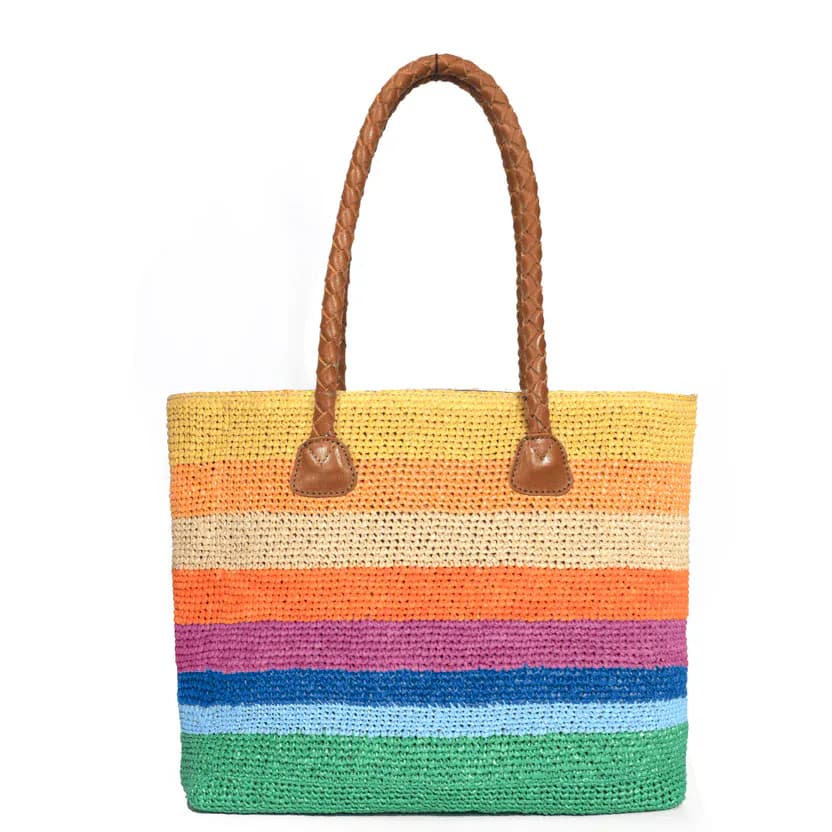 Raffia Chic Crochet Tote: Stylish and Functional Tote bag