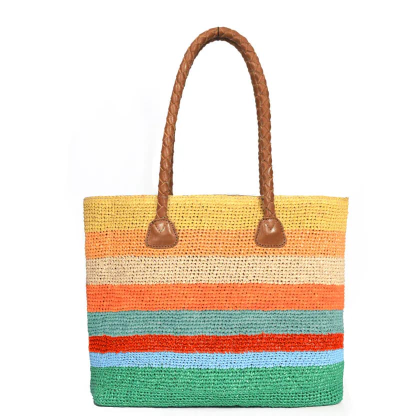 Raffia Chic Crochet Tote: Stylish and Functional Tote bag