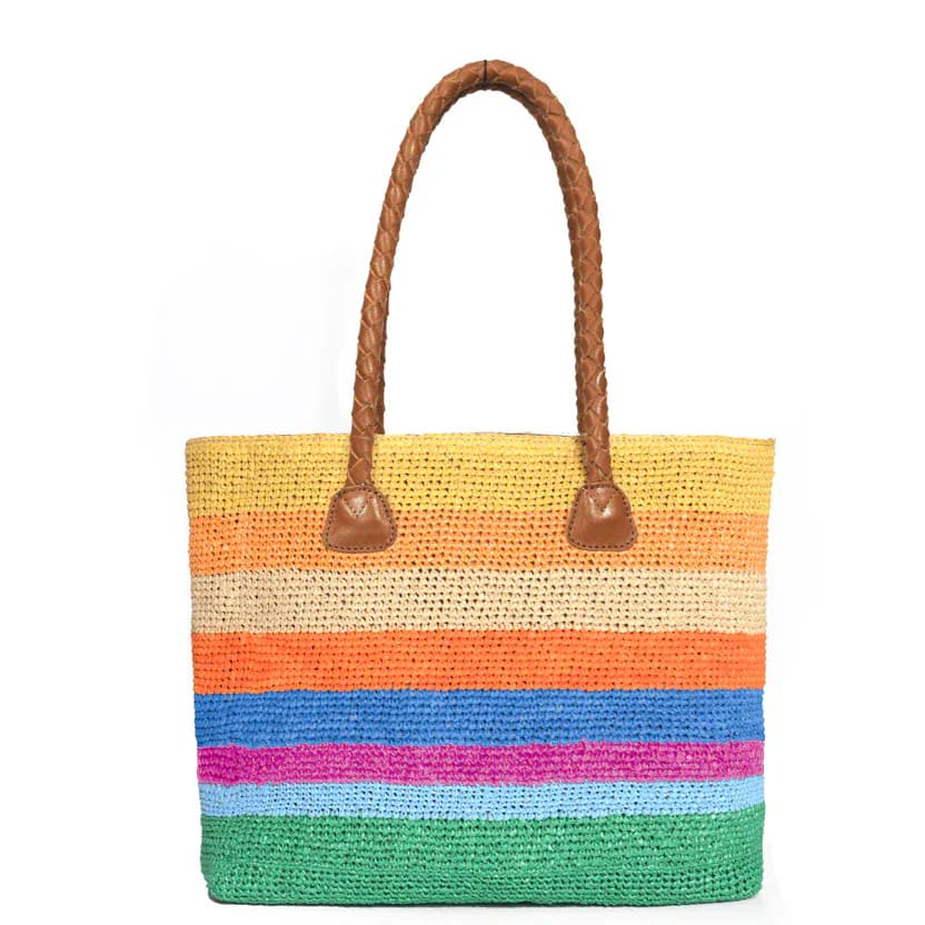 Raffia Chic Crochet Tote: Stylish and Functional Tote bag