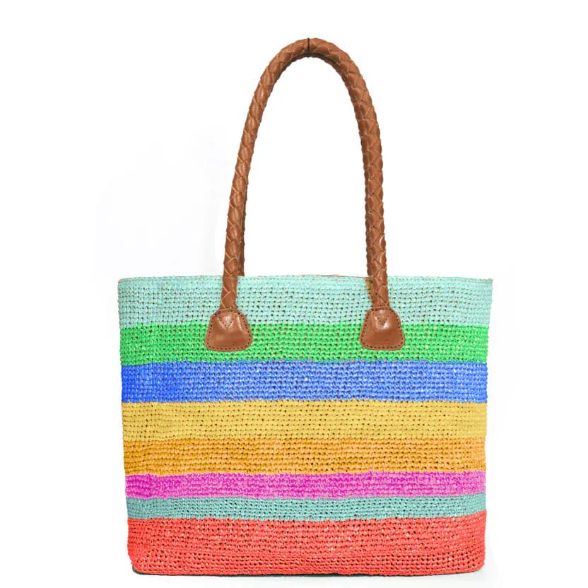 Raffia Chic Crochet Tote: Stylish and Functional Tote bag