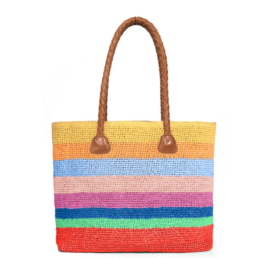 Raffia Chic Crochet Tote: Stylish and Functional Tote bag