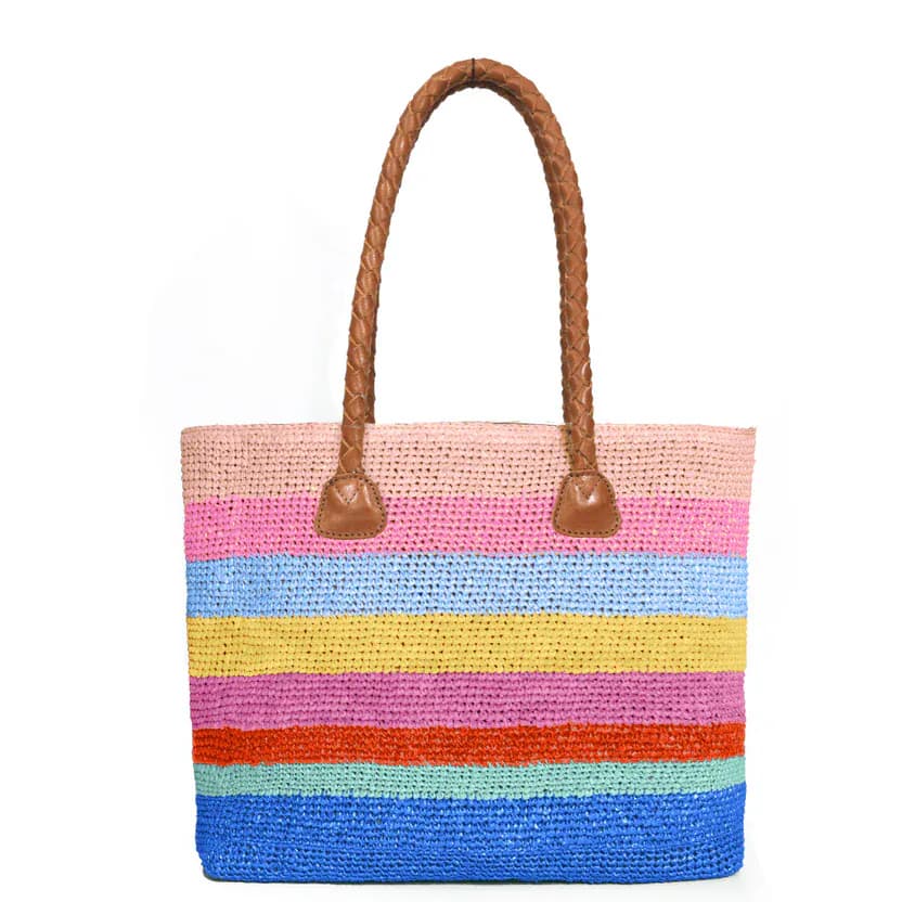 Raffia Chic Crochet Tote: Stylish and Functional Tote bag