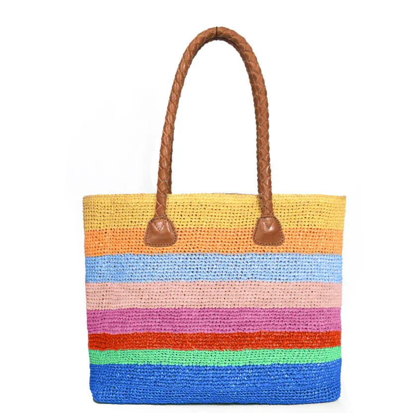 Raffia Chic Crochet Tote: Stylish and Functional Tote bag