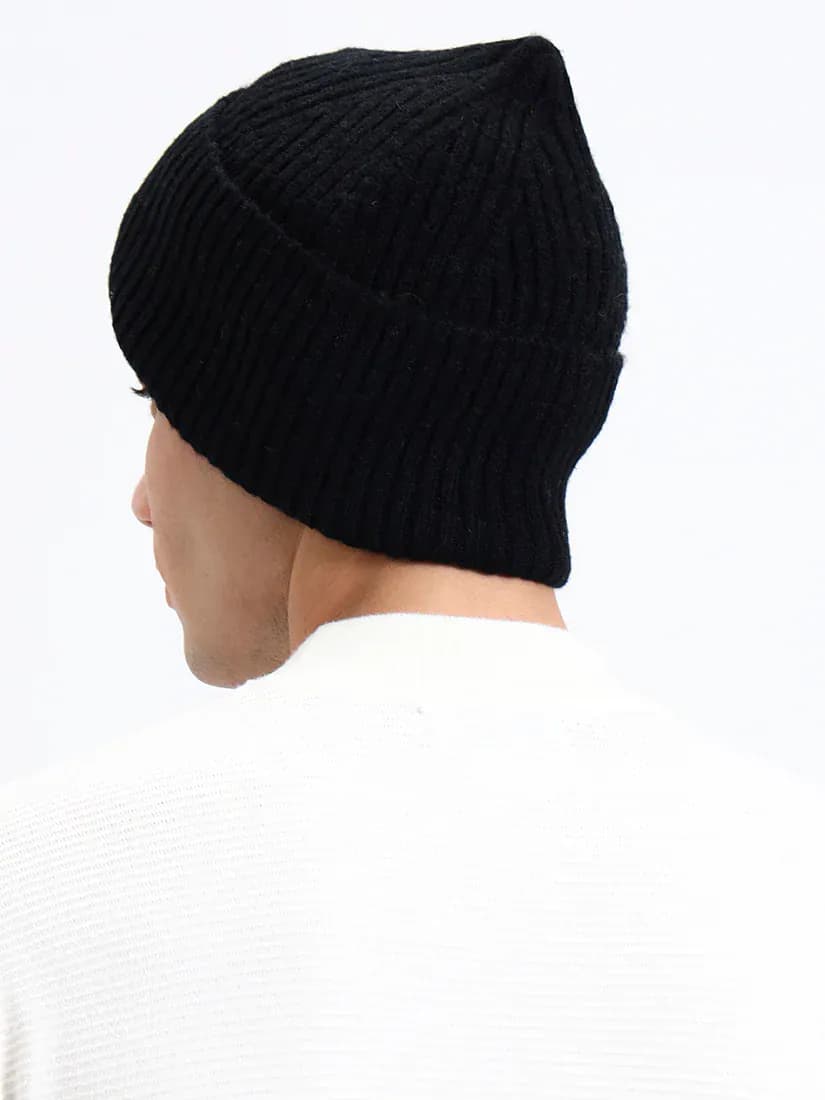 Highland Night Black Beanie
