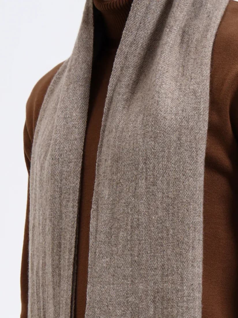 Harris Fawn Fringe Scarf