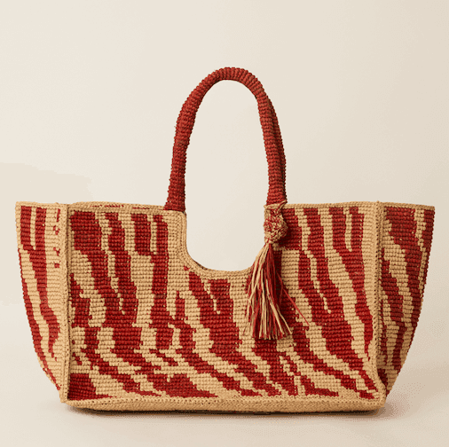 Sahara Raffia Tote