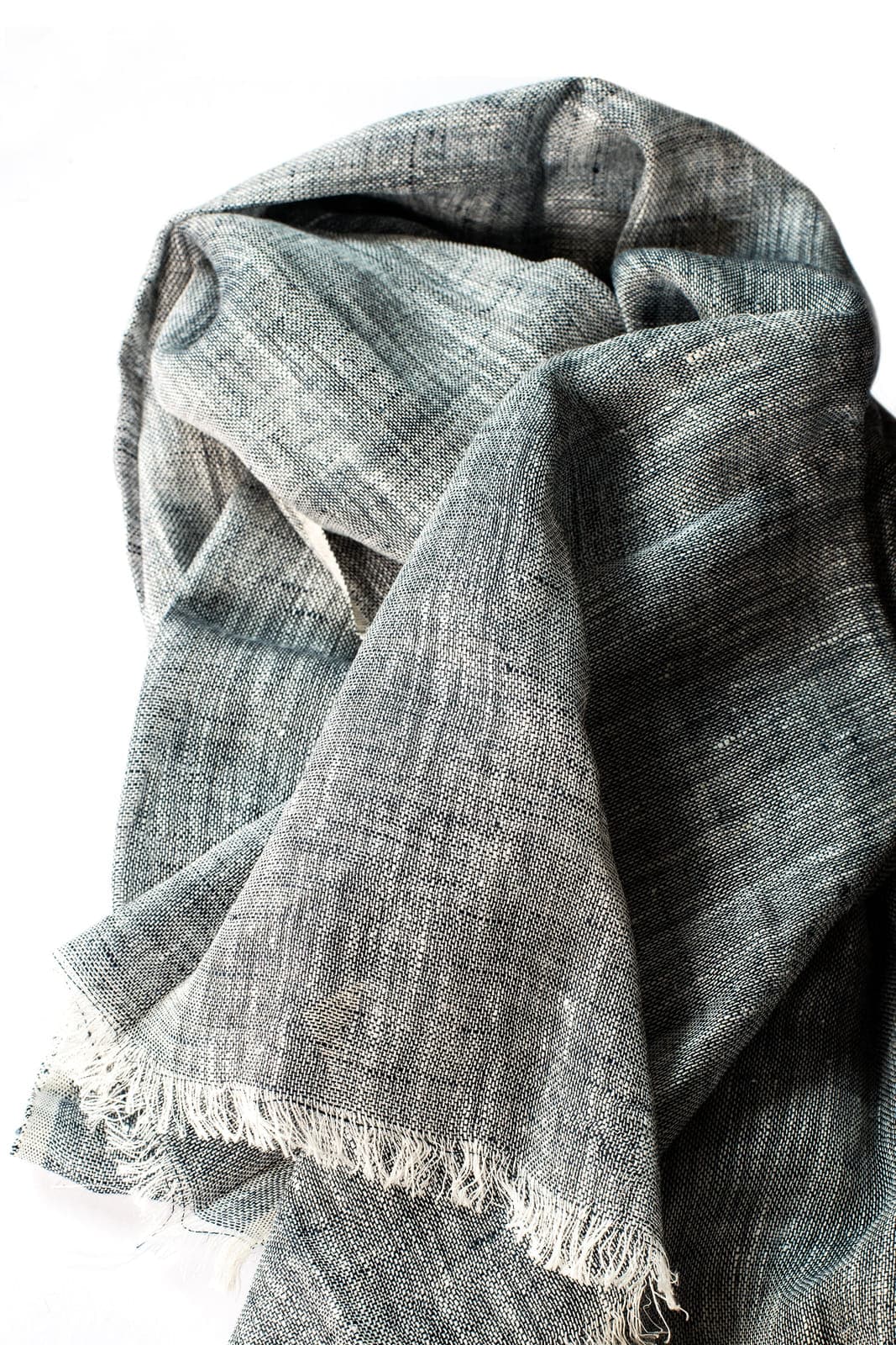 LINEN YARN DYED SCARVES 