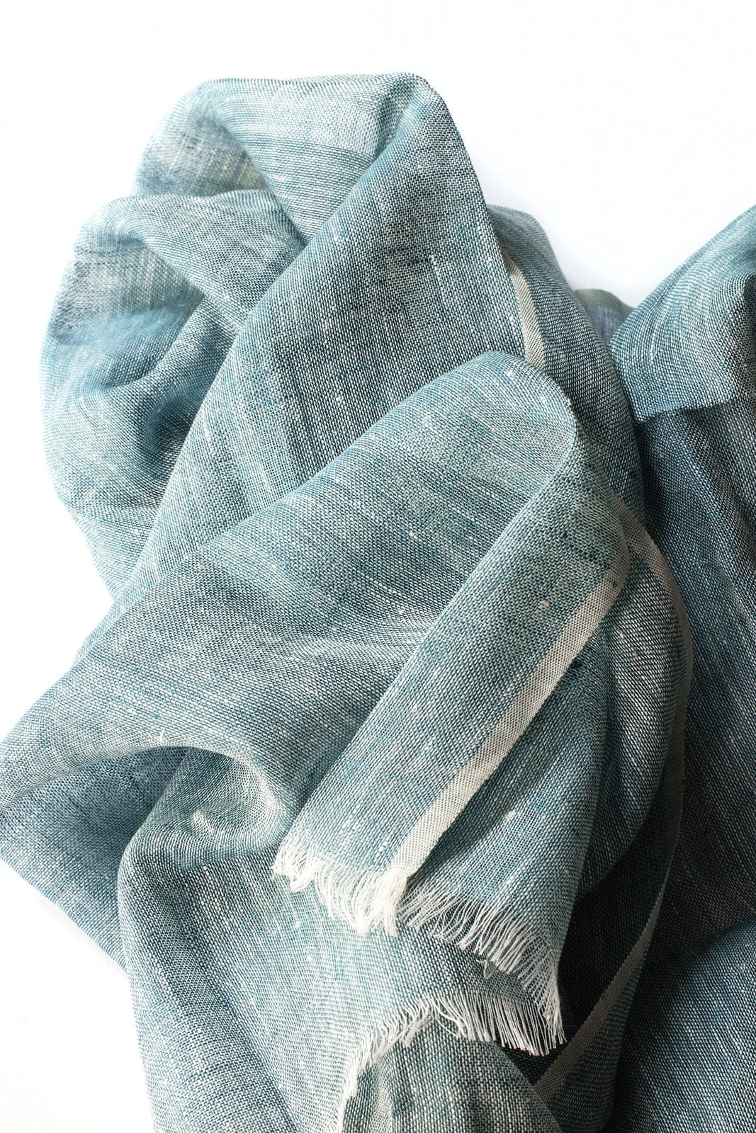 LINEN YARN DYED SCARVES 