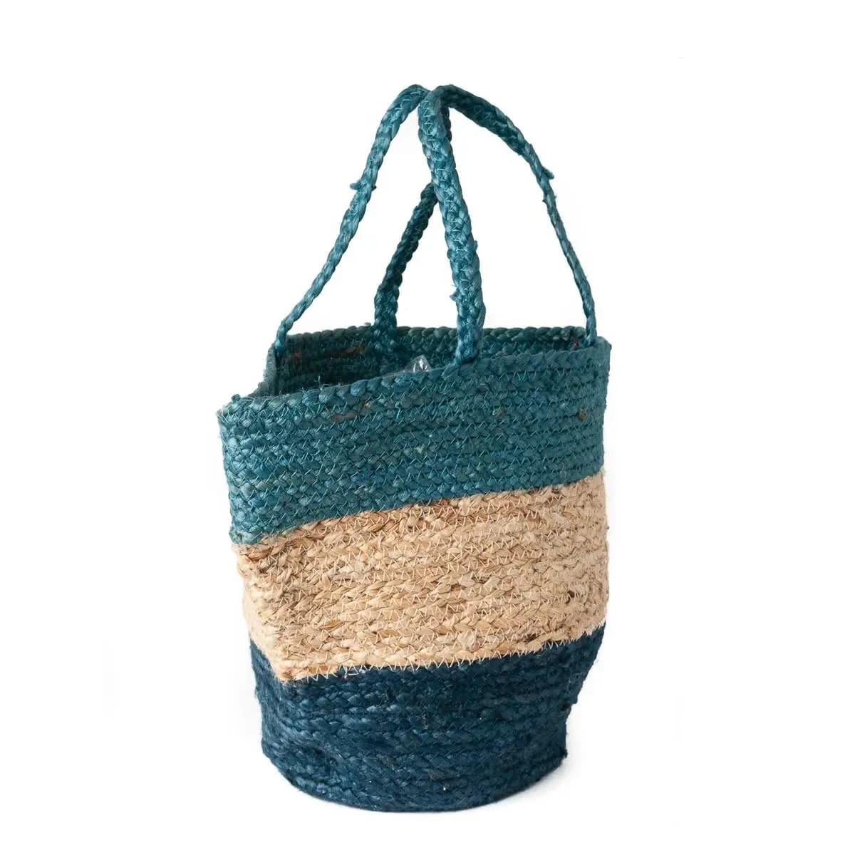 STRIPE BEACH BAG RED