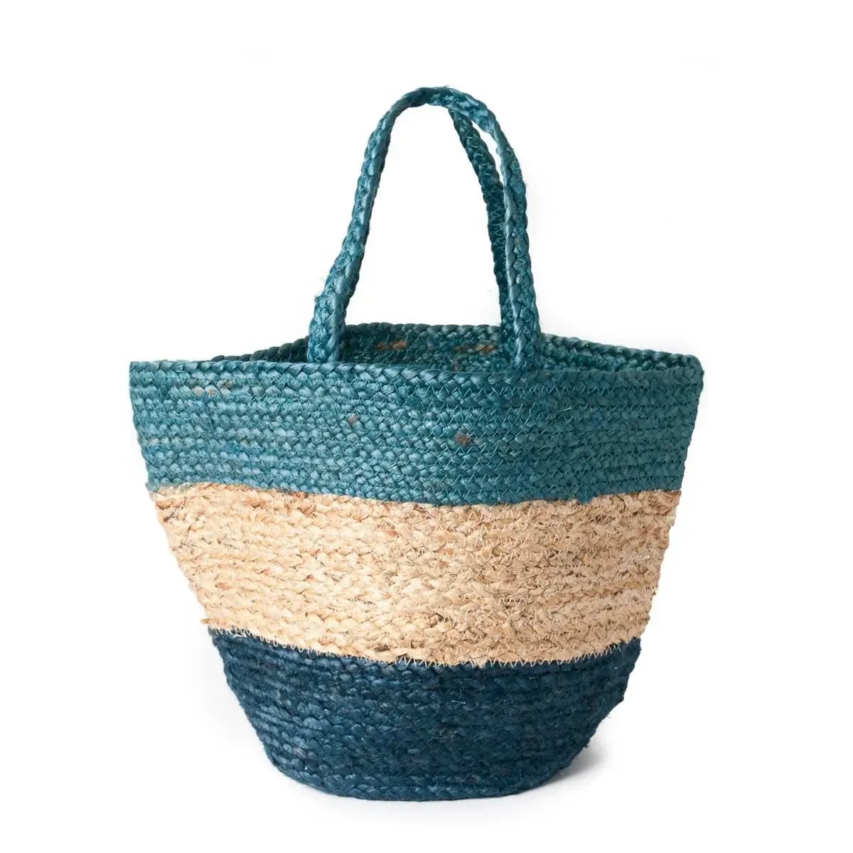 STRIPE BEACH BAG RED