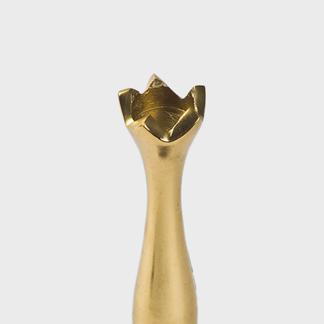 Holiday Accents Brass Candlesticks Set